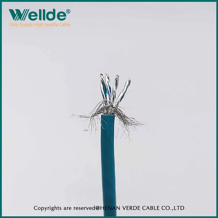 Woven Aluminum Foil Shielded Multi-core Signal Control Cable Matte PUR